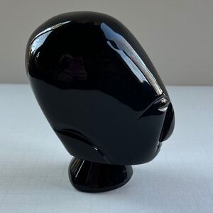 Solid Stone Head Statue